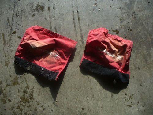 Polaris fusion  900 600 700 shock covers  red