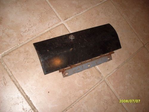 1957 chevy glove box door with hinge oem original gm chevrolet