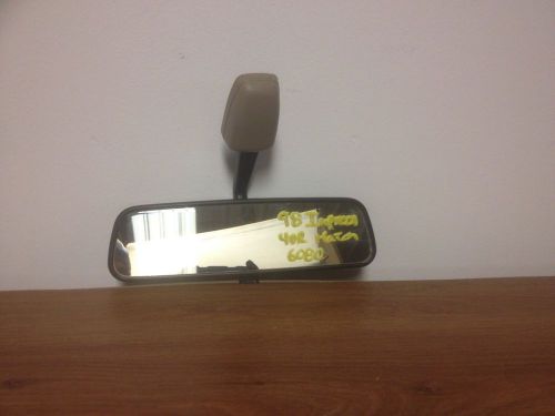 1998 subaru impreza rear view mirror 4dr hatch oem free shipping!