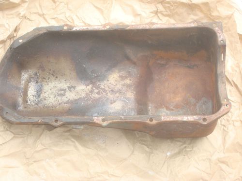 Gm pontiac oil pan 326 350 389 400 421 428 455 gto trans am firebird judge leman