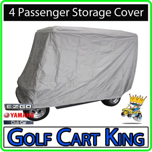 4 pass golf cart storage cover -ezgo - club car -yamaha