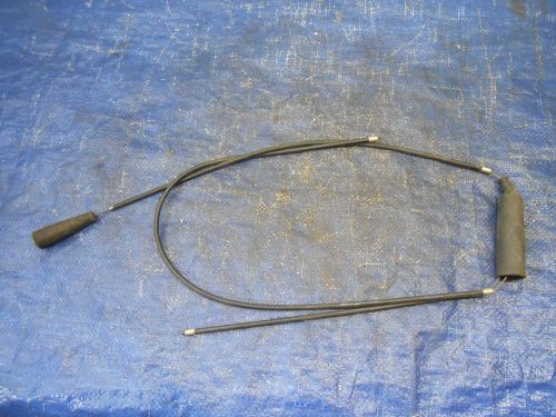 Twin carb throttle cable 4&#039; overall 2&#039; twin cable