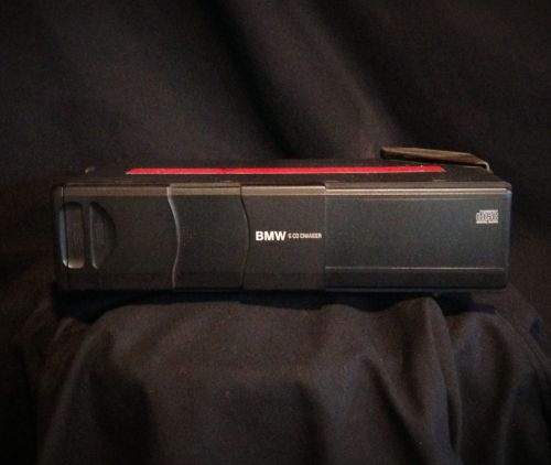 2001-2003 bmw cd changer w/ cartridge tested p/n 82 11 0 026 418