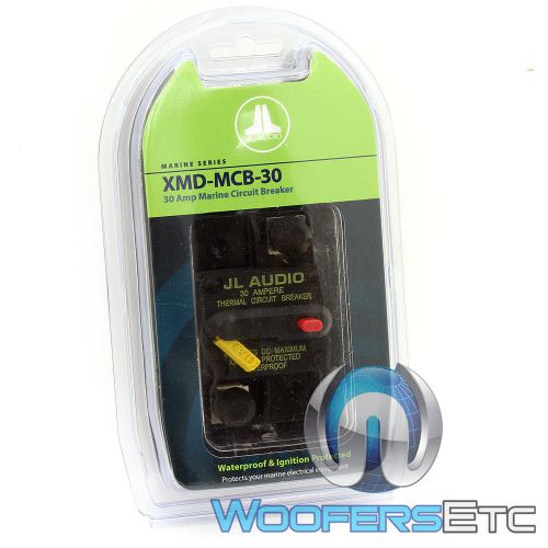 Jl audio xmd-mcb-30 amp car marine boat water-proof amplifier circuit breaker