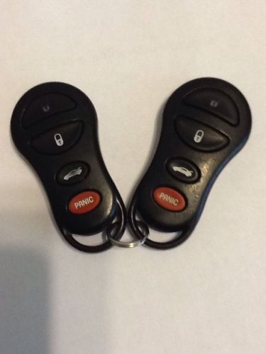 Pair of 2 - 00 - 05 dodge neon keyless entry remotes gq43vt9t - free shipping!!!