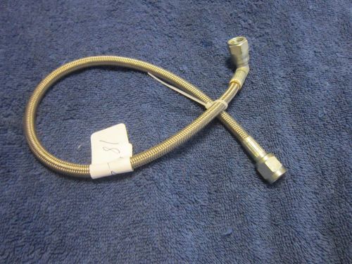 Nos 18 inch -4 an nitrous / fuel braided steel solenoid hose, nice