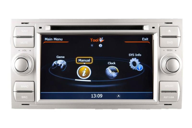 New model 7" car dvd player for ford galaxy 2000-2009 gps-tv-bt-3g-wifi c140
