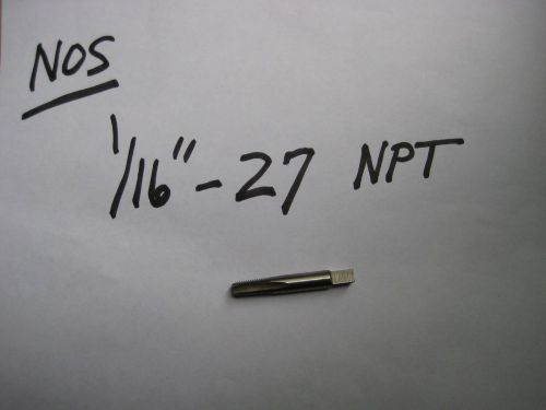 Nos/nitrous/nx/zex/edelbrock/dynotune/ wet/dry nozzle tap kit#15990 1/16"-27 npt