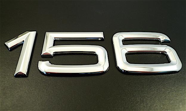 Alfa romeo 156 original rear script emblem new