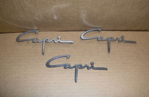 1952 1953 1954 1955 lincoln capri scripts script molding emblem