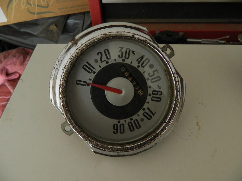 Rare vintage 51 52 ford pickup truck speedometer rat hot rod 