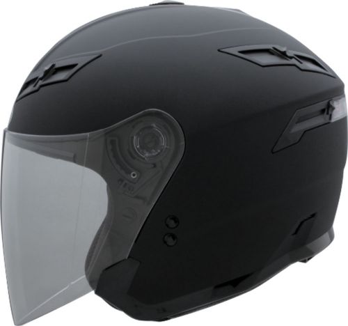 Gmax gm67s open face helmet matte black - 7 sizes