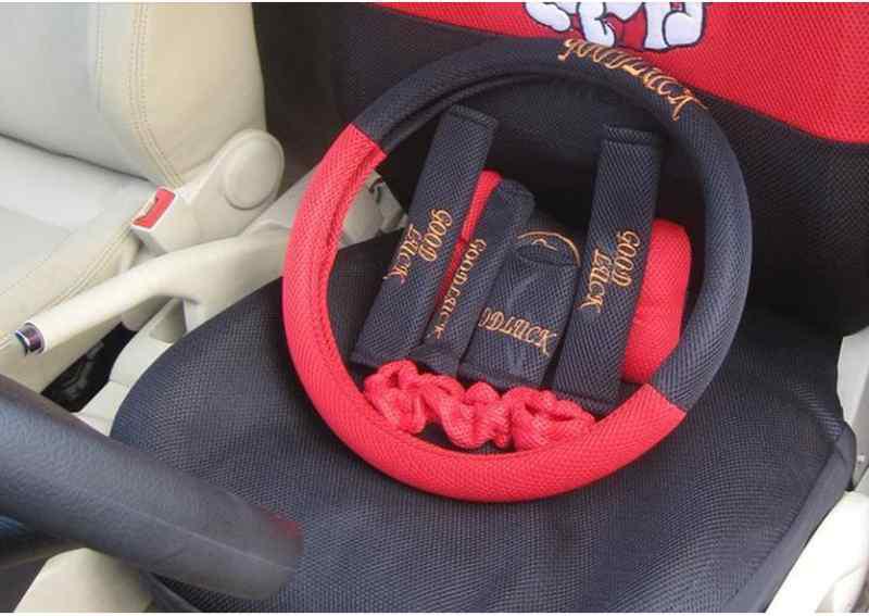 New - natural fabrics hand- produced cartoon puppy pattern car seat cover -18pc , US $65.00, image 3