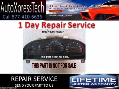 1998 to 2000 nissan frontier instrument cluster repair service speedometer best