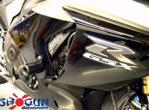 Shogun motorsports full slider kit suzuki 09-11 gsx-r1000 no cut black 755-5339