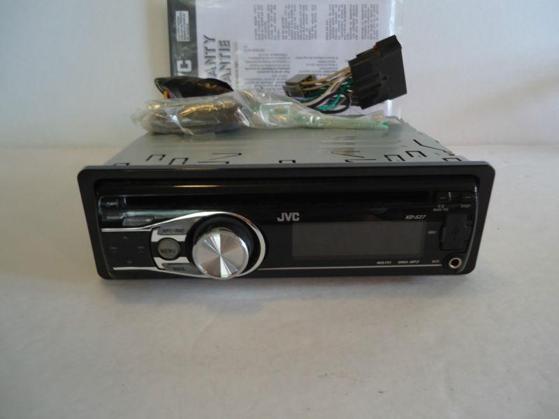 Jvc kd-s27 in-dash cd/mp3/wma car stereo receiver with remote 