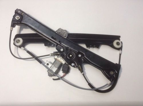Bmw right front window regulator &amp; motor e60 e61 525 528i 530i 535i 545i 550i m5