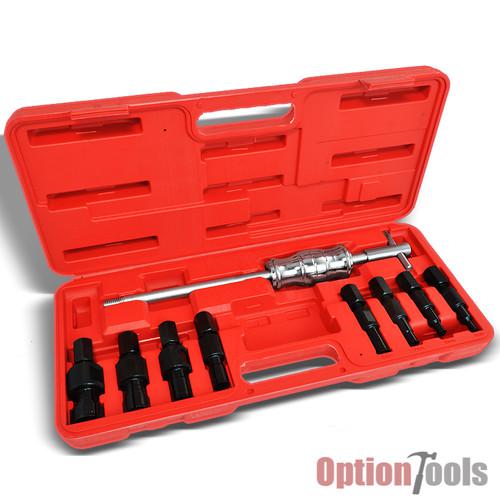 Blind hole 9pc slide hammer pilot bearing puller internal extractor removal kit