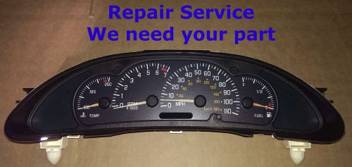 Repair rebuild service 2005 pontiac sunfire gauge cluster speedometer
