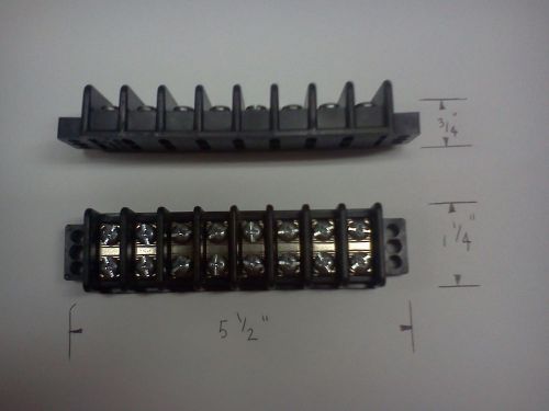 8 position heavy duty terminal block ground/power auto car truck motorcycle