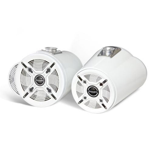 Bazooka mt8265w 8 inch and 6.5 inch single ended marine waterproof tubbies white