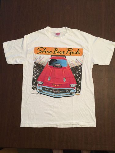 Vintage 1957 chevy shoe box rock nhra top fuel funny car , orig '93 andy's t l/g