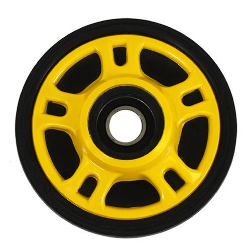 Ppd  idler wheel arctic catyellow 6.380"