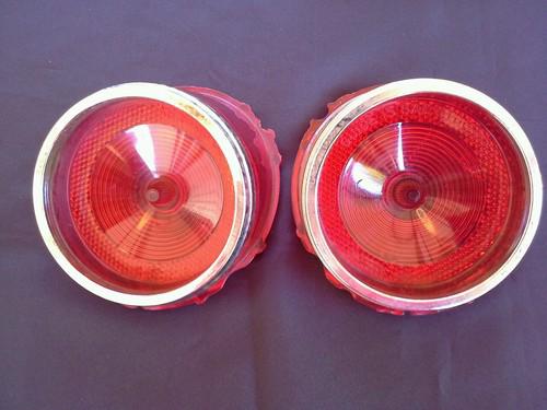 Two 1965 chevy impala tail light  lenses 