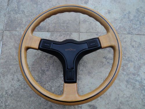 Italvolanti admiral vintage wood steering wheel, honda, mazda, nissan, vw, ae86