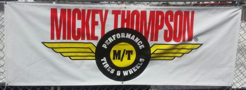 Mickey thompson racing banners flags signs nhra drags nmca offroad hotrods dirt