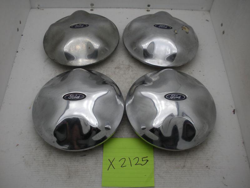 Set of 4 oem 98 99 00 01 02 03 04 ford expedition f150 wheel center caps hubcaps