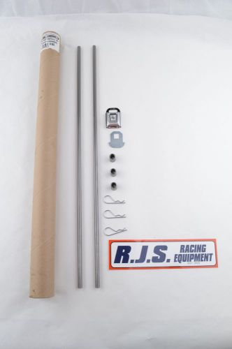 Rjs racing equipment window net installation kit 90906 100021