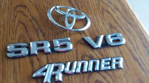 1992 sr5 tail gate emblems
