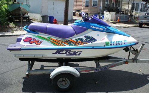 95 96 kawasaki jetski zxi 750 cc good motor engine pump hull impeller trailer nj