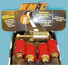 Kmac rear camber toe kit mercedes clk s class w203 w140