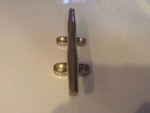 Marine  cleat stainless steel  6 1/2"