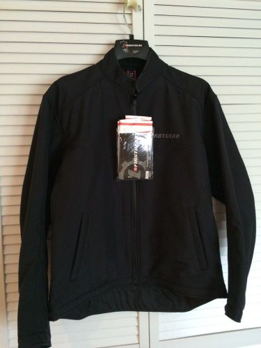 New womens firstgear softshell black jacket size large