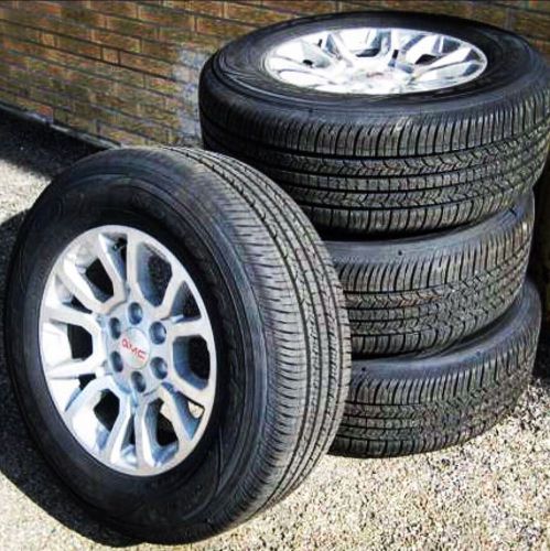 2015 gmc yukon 18" oem wheels and tires