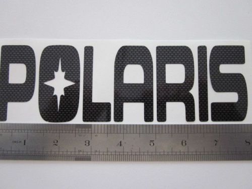 Polaris  decal carbon fiber look