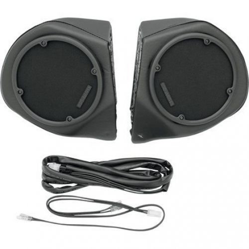 98-13 harley flhtcu: hogtunes rear speaker pods