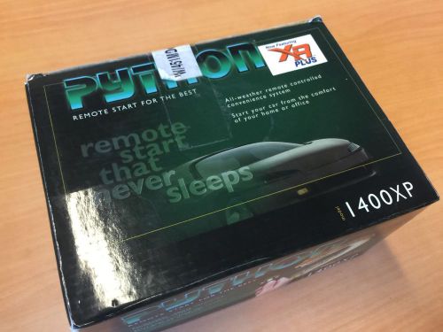 Python 1400xp remote car starter