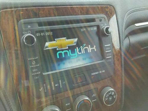 2014 chevy traverse am fm xm hd cd player radio w/ touchscreen display opt ue1