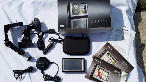 Garmin aera 560 aviation / auto gps sirius xm satellite weather bluetooth