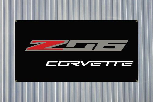 Corvette z06 banner 2&#039;x4&#039;