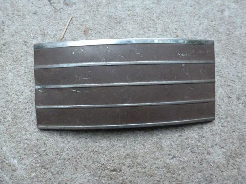 Vintage chevrolet dash radio delete plate cover 1939