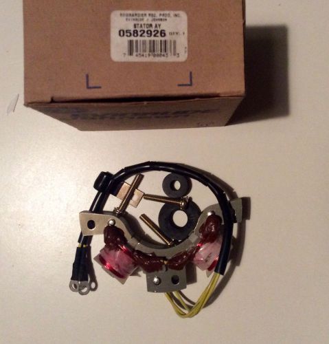 New oem omc johnson evinrude  stator ay 4amp cd2 9.9hp - 60hp 0582926 582926
