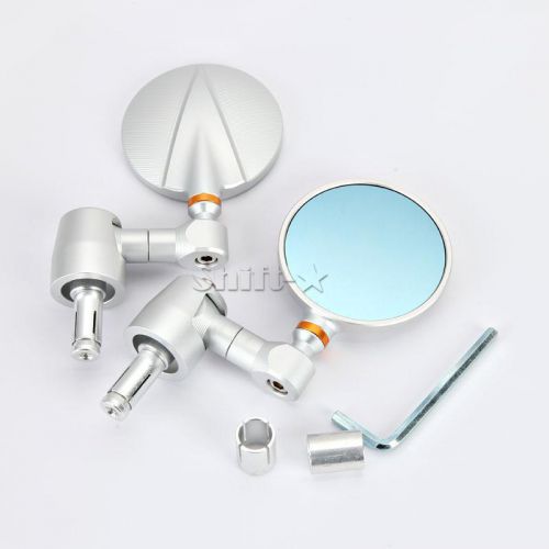 Cnc motorcycle rear view mirrors handlebar 7/8&#034; fit for vespa lx s lxv 50 150