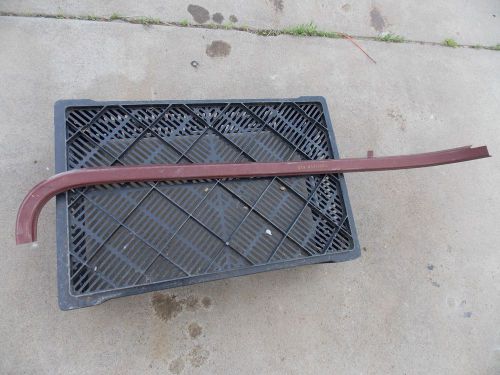 1957 ford lh luggage compartment trunk door opening drain  ford nos