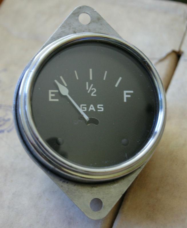 Vintage stewart warner gauge 1940's sw rare scta hot rod 32 ford gas fuel