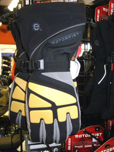 Motorfist rekon snowmobile gauntlet-style glove leather thinsulate new!